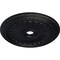 Ekena Millwork Viceroy Ceiling Medallion (Fits Canopies up to 4 7/8"), 35 1/8"OD x 4 7/8"ID x 2 1/2"P, Steel Gray CM35VISGS - alternate 4